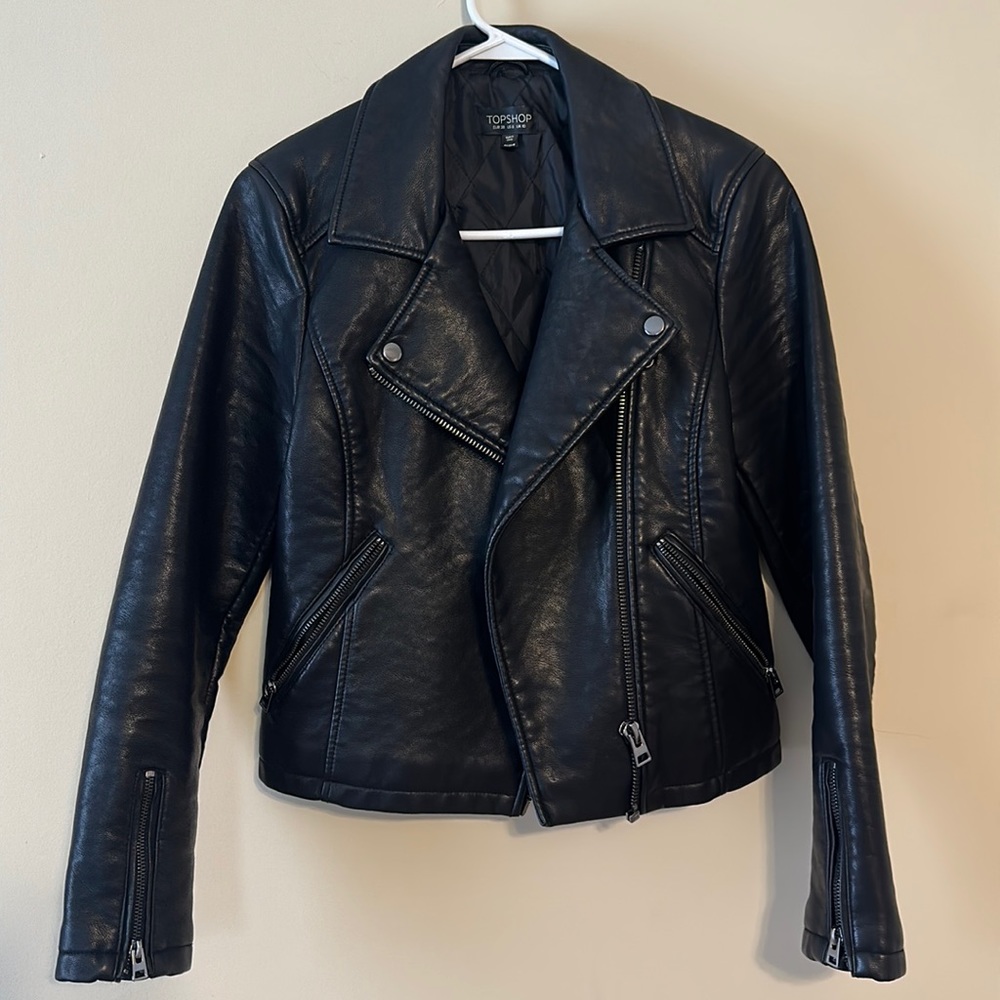 Top Shop leather jacket